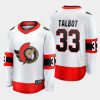 ottawa senators cam talbot away 2022 breakaway player jersey white