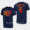 panthers aaron ekblad navy vamos gato night t shirt