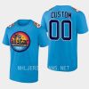 panthers custom blue 2023 nhl all star primary logo t shirt