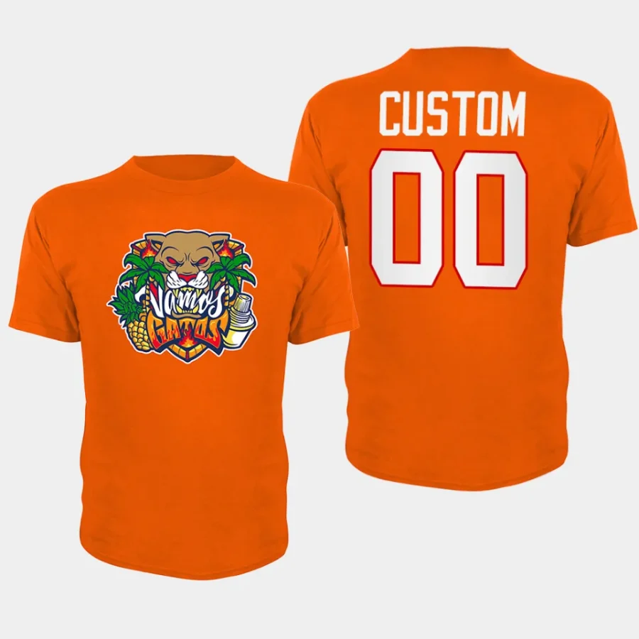 panthers custom orange cotton 2024 vamos gatos t shirt