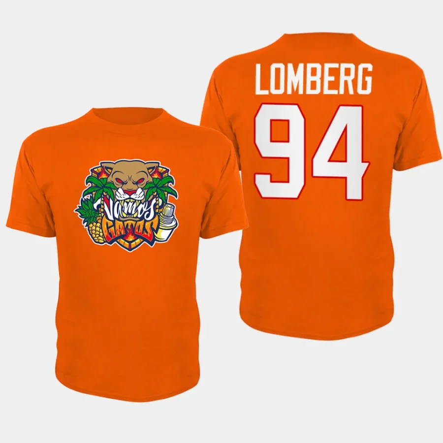 panthers ryan lomberg orange cotton 2024 vamos gatos t shirt