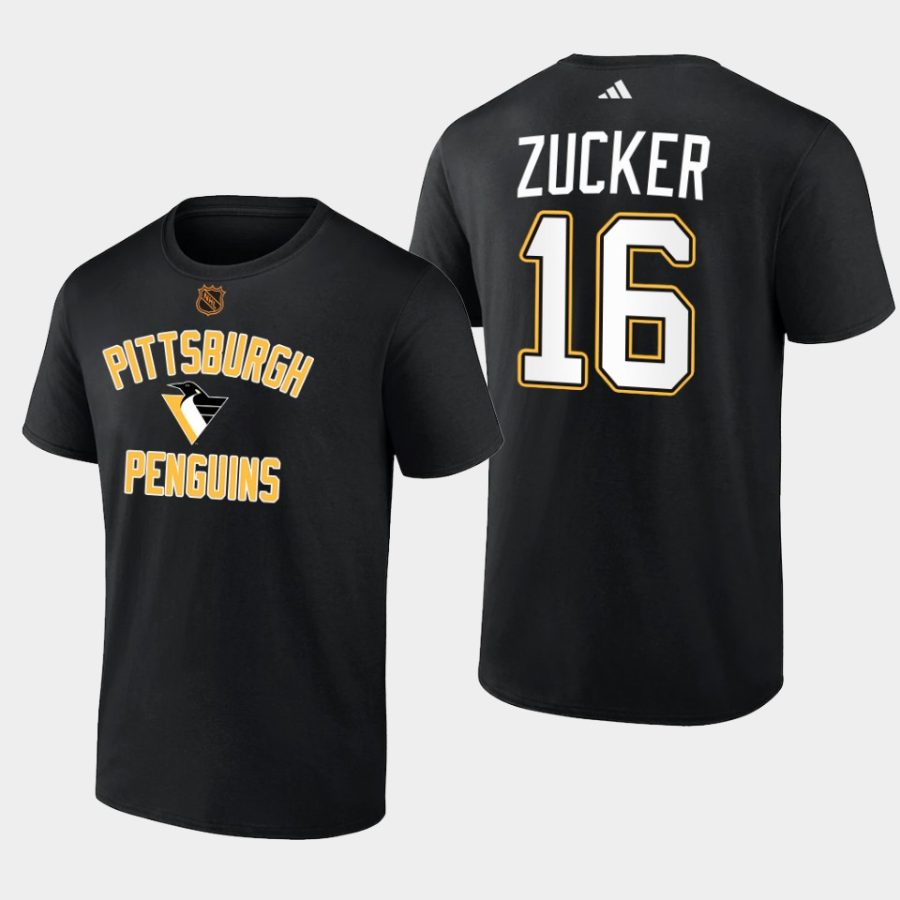 penguins jason zucker black wheelhouse reverse retro 2.0 t shirt