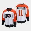 philadelphia flyers travis konecny away 2023 24 premier breakaway player jersey white