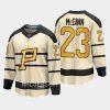 pittsburgh penguins brock mcginn 2023 winter classic player jersey cream