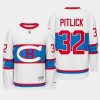 rem pitlick canadiens white winter classic 2016 throwback jersey