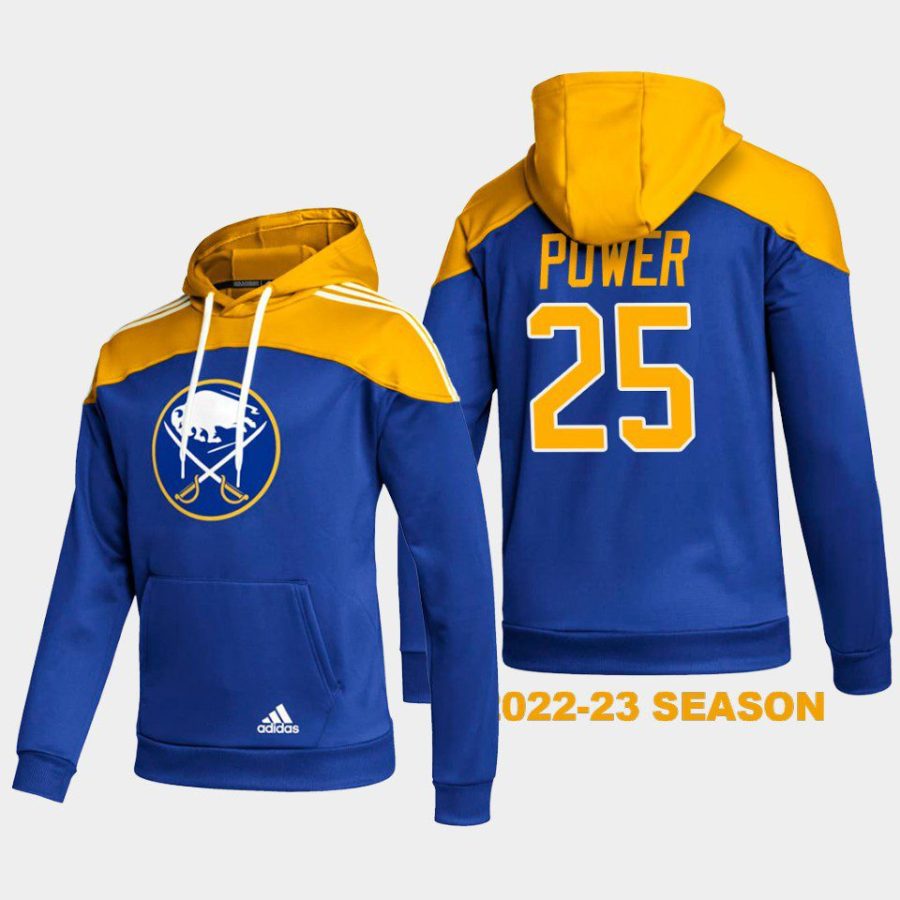 sabres owen power blue stylish aeroready pullover hoodie