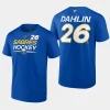 sabres rasmus dahlin royal name number authentic pro prime t shirt