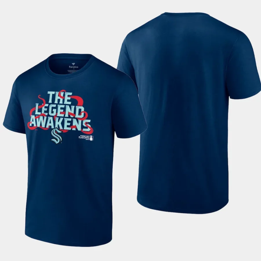 seattle kraken blue 2023 stanley cup playoffs driven t shirt