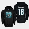 sharks filip zadina black cali fin 3rd stormy sea hoodie