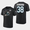 sharks mario ferraro black 2022 nhl global series t shirt