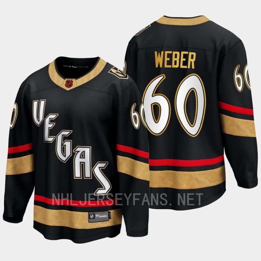 vegas golden knights shea weber special edition 2.0 2022 breakaway player retro jersey black