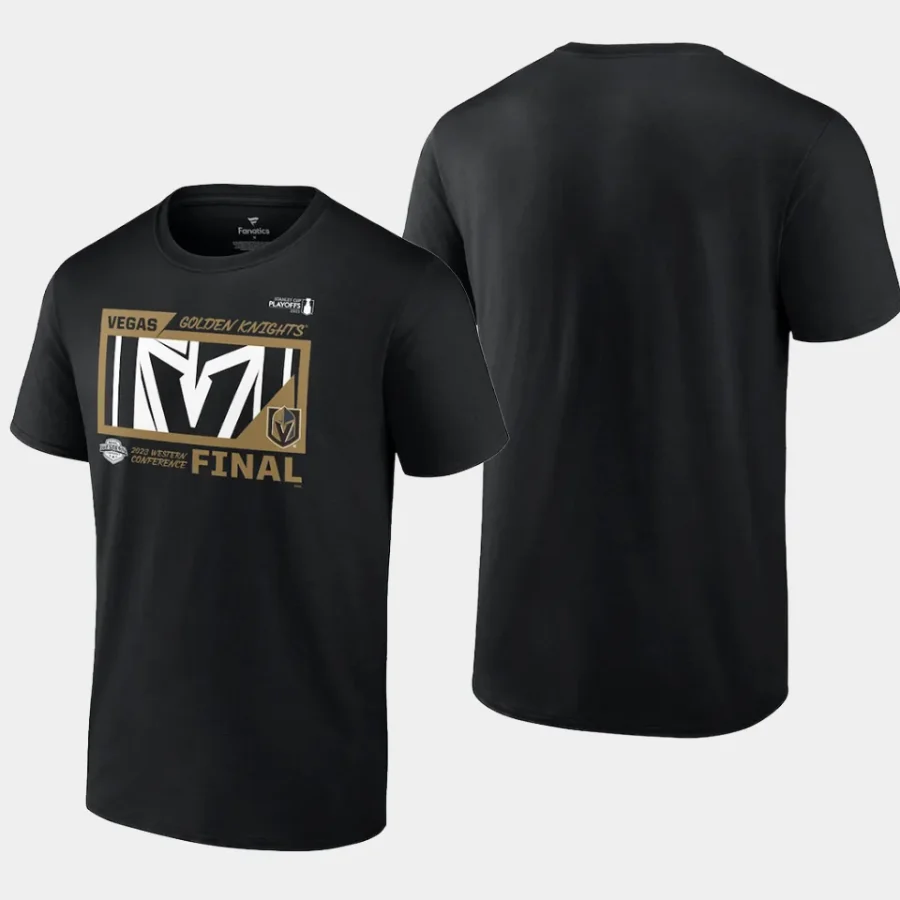 vgk black 2023 stanley cup playoffs western conference final t shirt