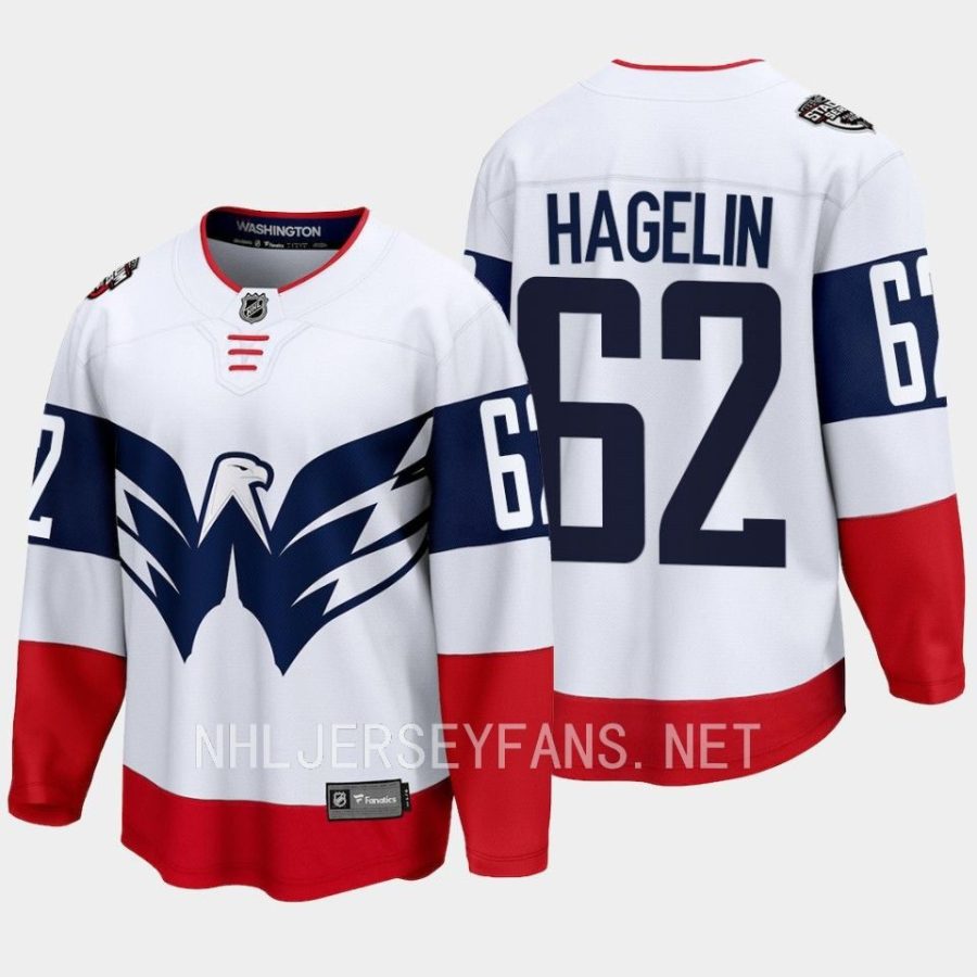 washington capitals carl hagelin 2023 nhl stadium series breakaway player jersey white