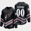 washington capitals custom special edition 2.0 2022 breakaway retro jersey black