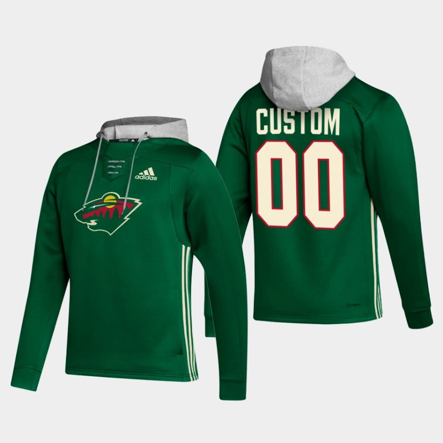 wild custom green skate lace up hoodie