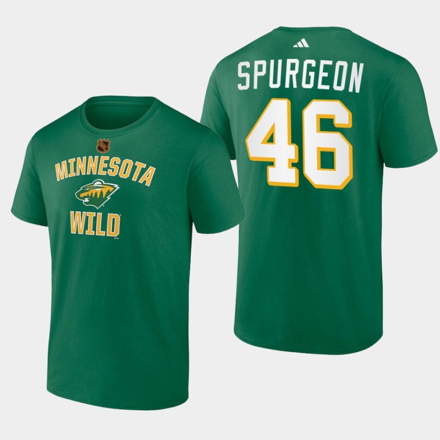 wild jared spurgeon greenwheelhouse 2022 23reverse retro 2.0 t shirt