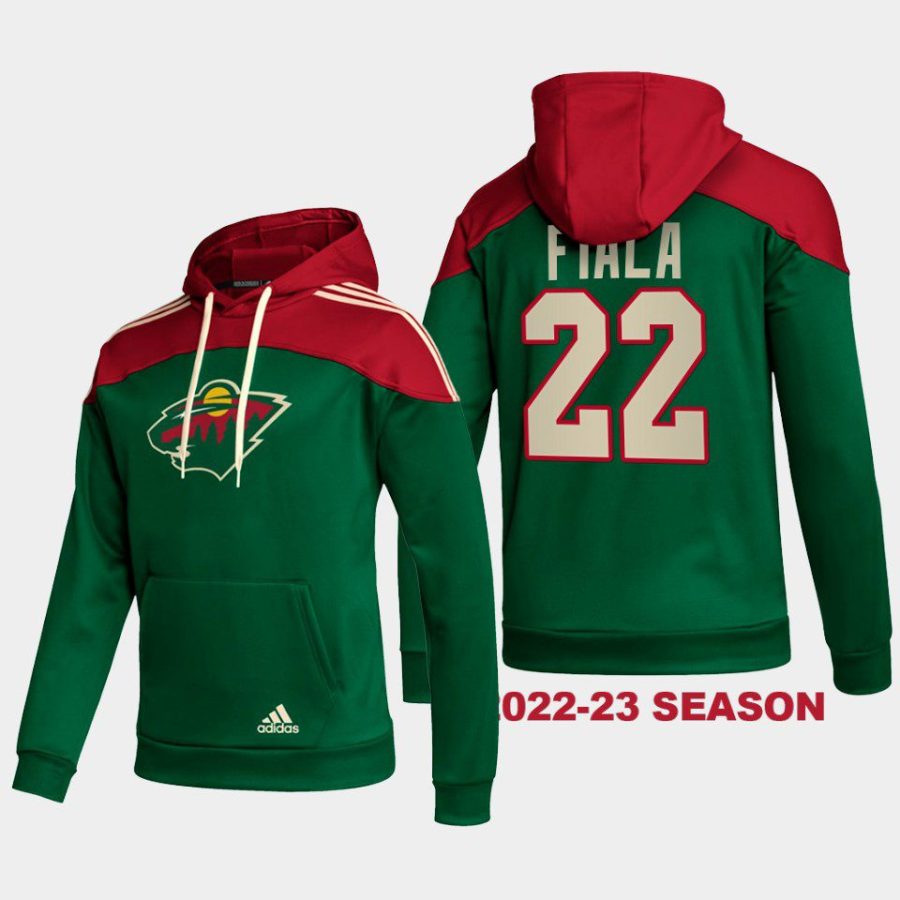 wild kevin fiala green stylish aeroready pullover hoodie