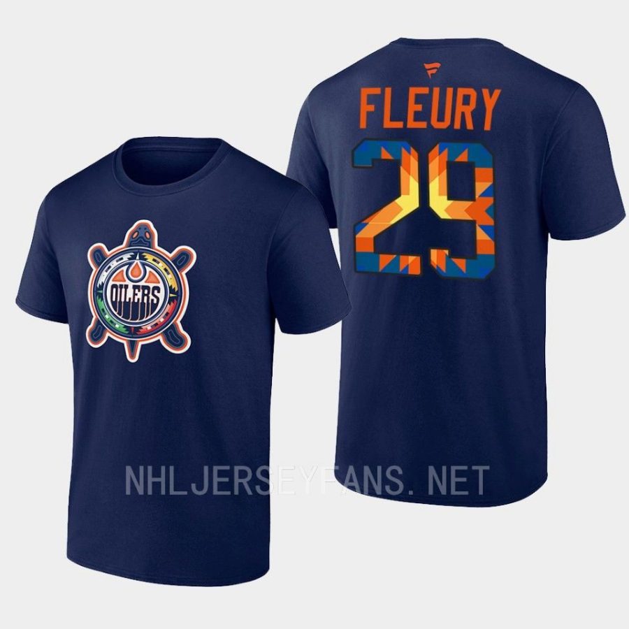 wild marc andre fleury navy turtle island indigenous celebration night t shirt