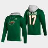 wild marcus foligno green skate lace up hoodie