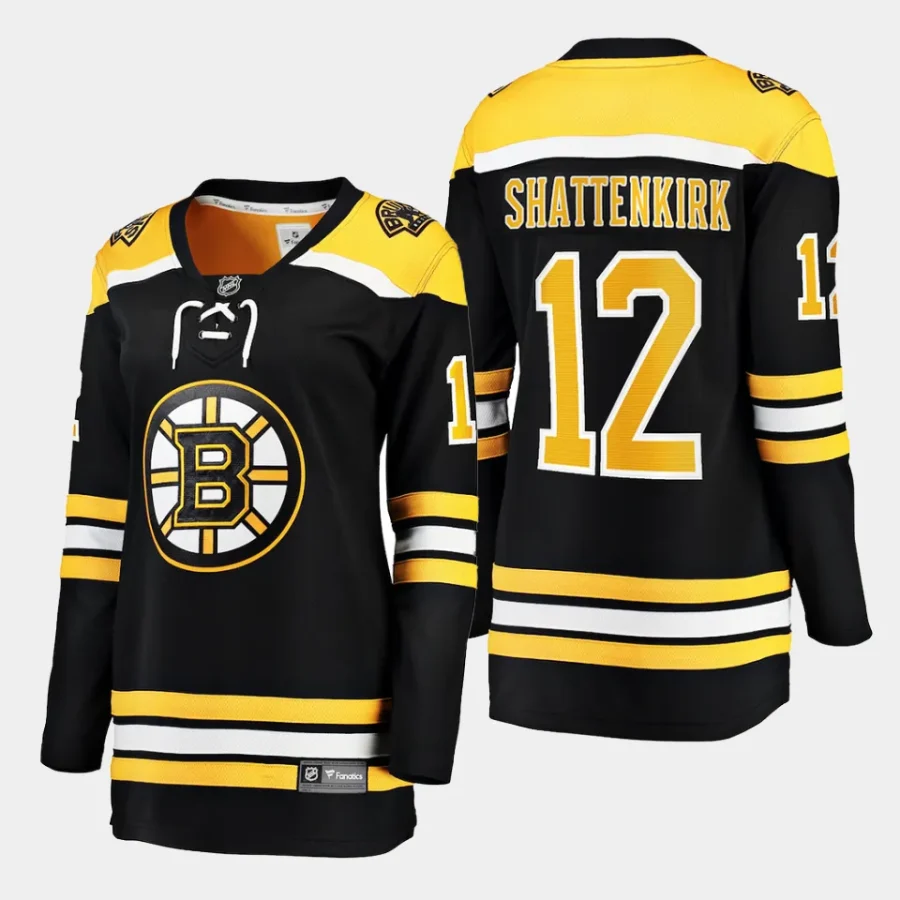 women bruins kevin shattenkirk black home breakaway player jersey