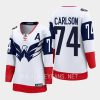 women capitals john carlson white 2023 nhl stadium series breakaway player jersey