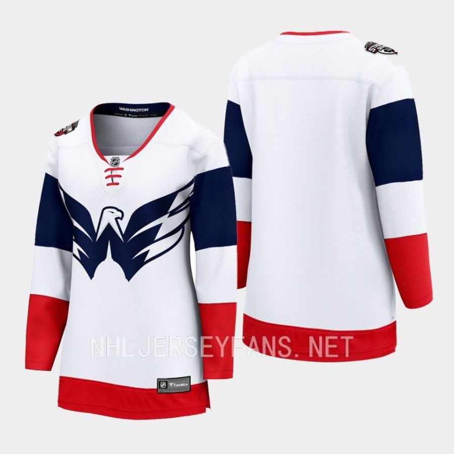 women capitals white 2023 nhl stadium series breakaway player jersey