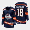 women islanders anthony beauvillier navy 2022 special edition 2.0 breakaway player retro jersey