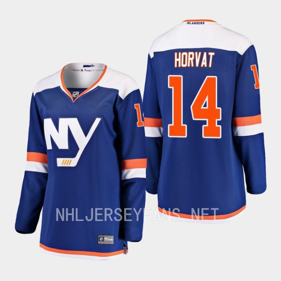 women islanders bo horvat royal alternate breakaway player jersey