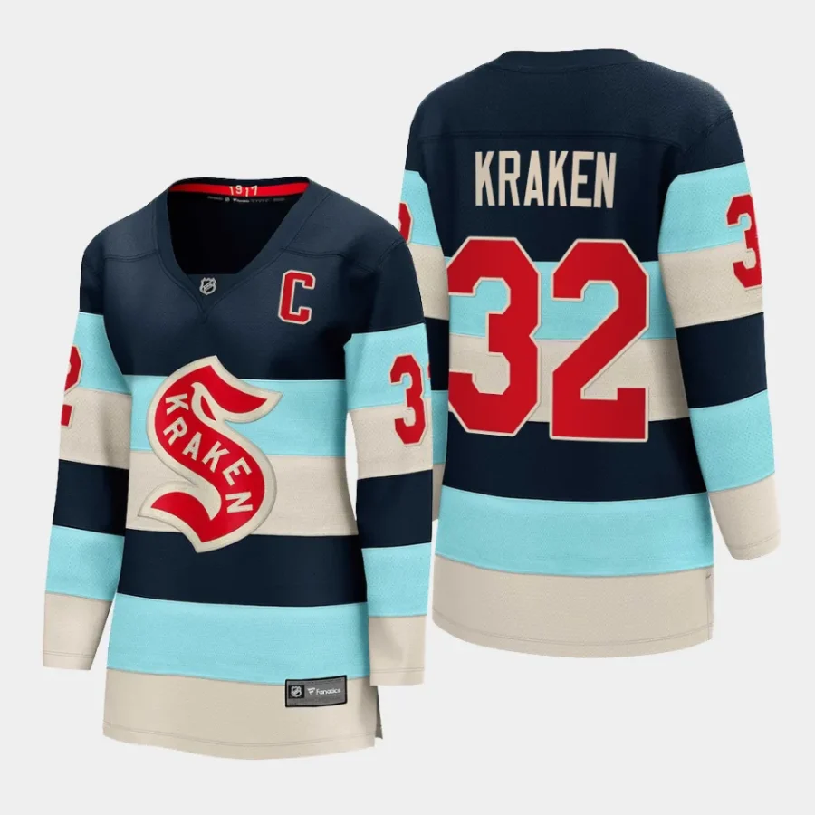 women kraken blue 2024 nhl winter classic breakaway player jersey