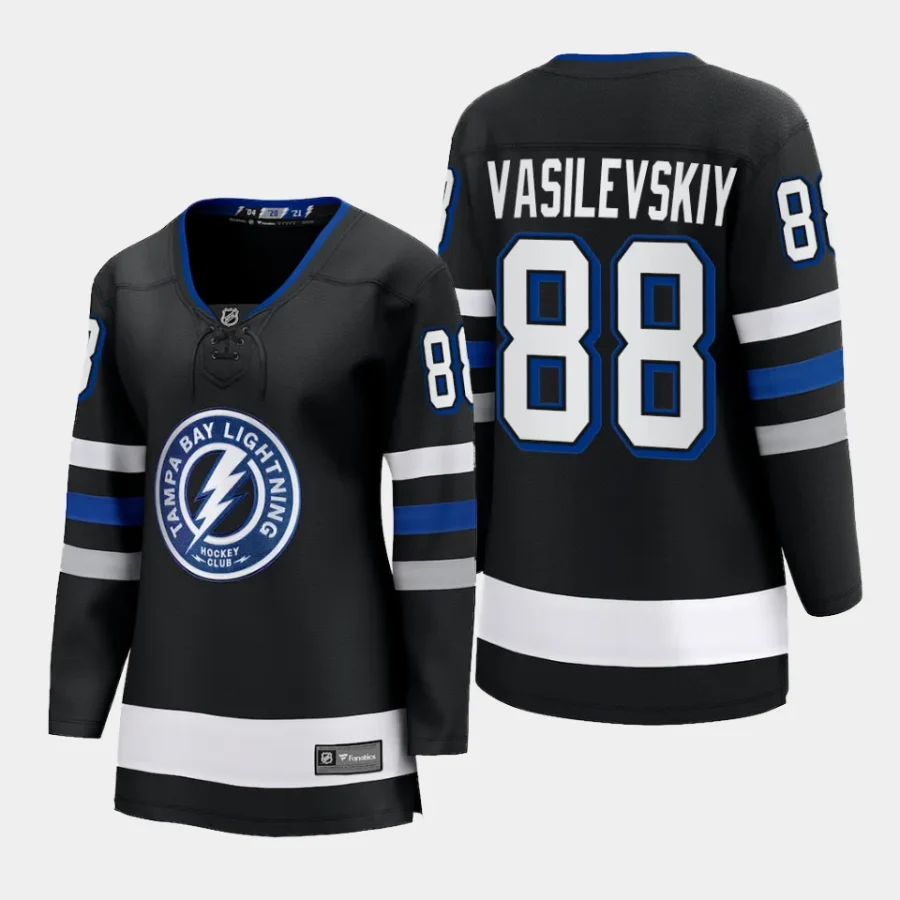 women lightning andrei vasilevskiy black 2023 24 alternate premier breakaway jersey