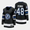 women lightning nick perbix black 2023 24 alternate premier breakaway jersey