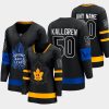 women maple leafs erik kallgren black 2022 alternate drew house reversible jersey