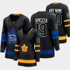 women maple leafs jason spezza black 2022 alternate drew house reversible jersey