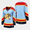 women panthers blank light blue 2022 special edition 2.0 breakaway retro jersey