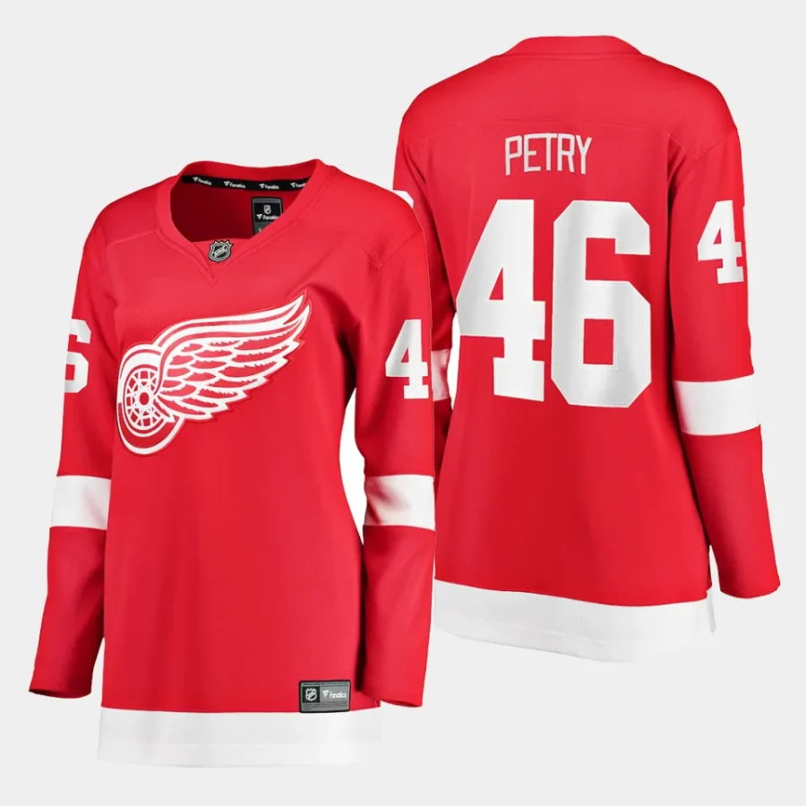 women red wings jeff petry red home breakaway player jersey