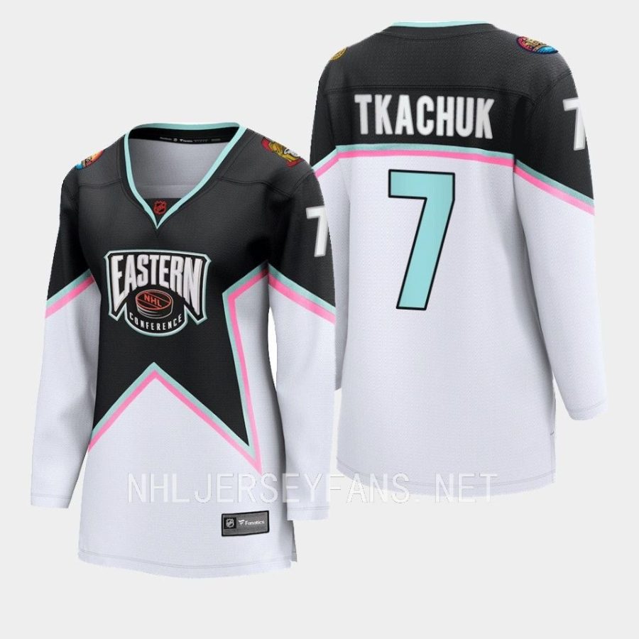 women senators brady tkachuk black 2023 nhl all star eastern conference breakaway player jersey