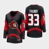 women senators cam talbot black 2022 special edition 2.0 breakaway retro jersey