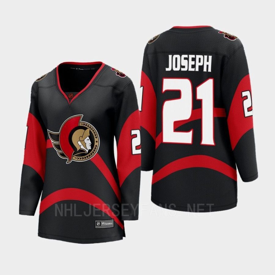 women senators mathieu joseph black 2022 special edition 2.0 breakaway retro jersey