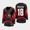 women senators tim stuetzle black 2022 special edition 2.0 breakaway retro jersey