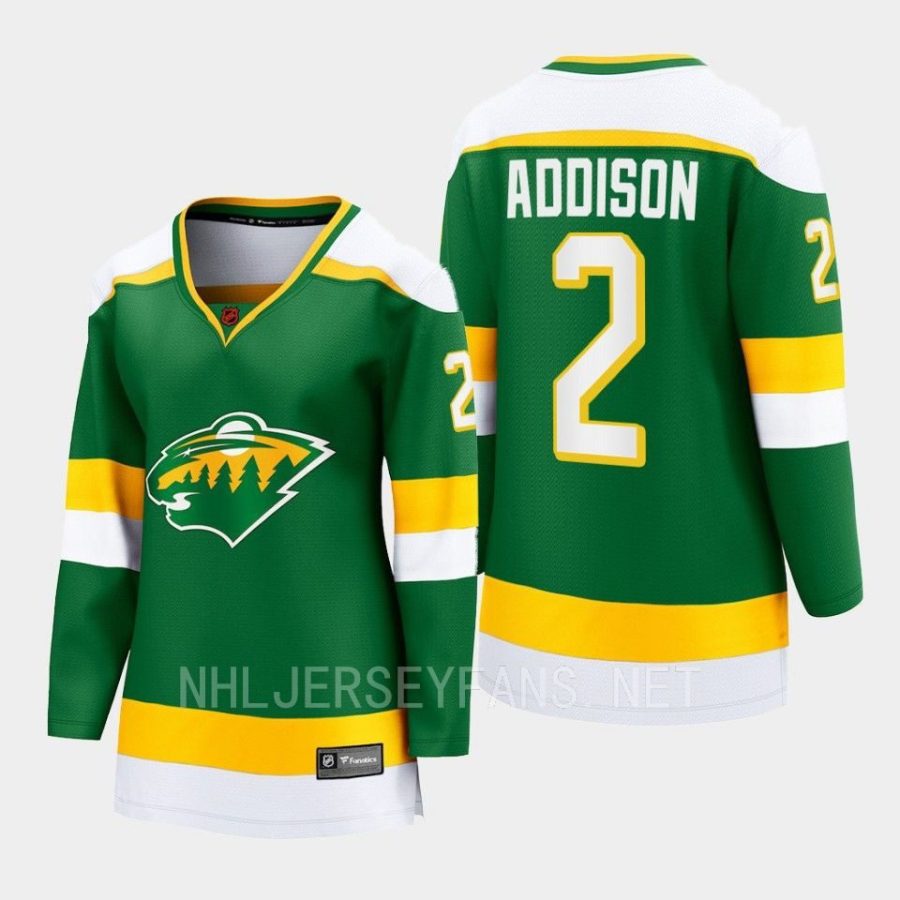 women wild calen addison green 2022 special edition 2.0 breakaway retro jersey