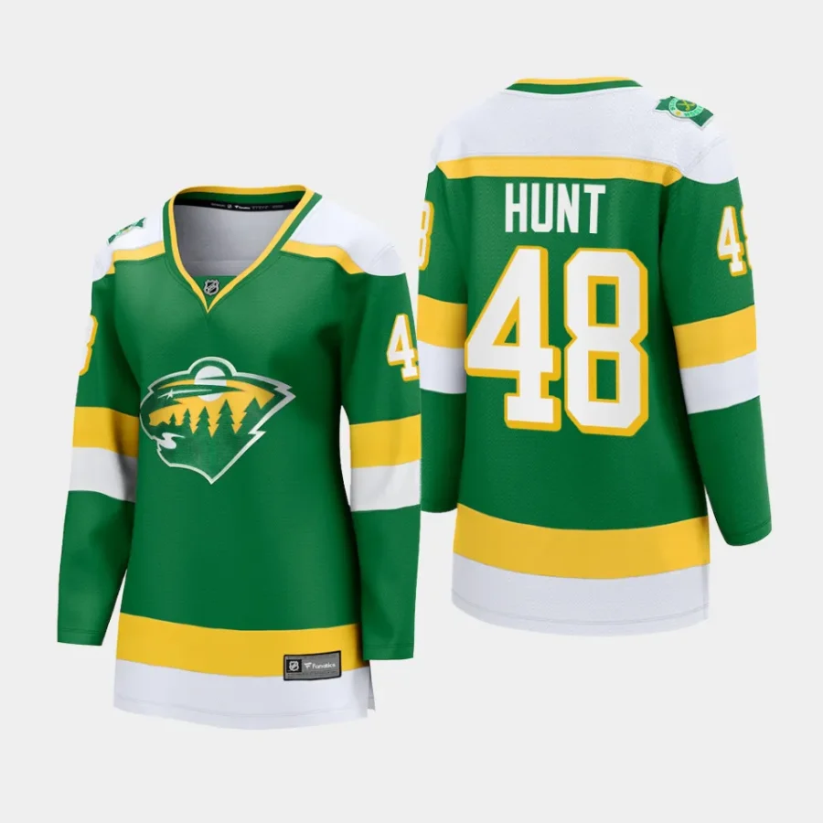 women wild daemon hunt green 2023 24 alternate premier breakaway player jersey