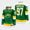 women wild kirill kaprizov green 2022 special edition 2.0 breakaway retro jersey