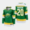 women wild patrick maroon green 2023 24 alternate premier breakaway player jersey