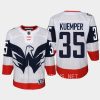 youth capitals darcy kuemper white 2023 nhl stadium series player jersey