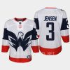 youth capitals nick jensen white 2023 nhl stadium series player jersey