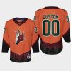 youth coyotes custom orange 2022 special edition 2.0 replica retro jersey