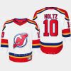 youth devils alexander holtz white 2022 special edition 2.0 premier retro jersey