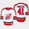 youth devils vitek vanecek white 2022 special edition 2.0 premier retro jersey