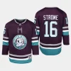 youth ducks ryan strome purple 2023 24 30th anniversary replica player jersey