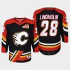 youth flames elias lindholm black 2022 special edition 2.0 replica retro jersey